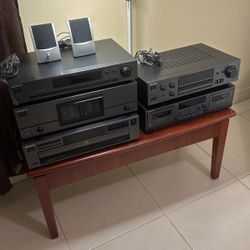 Sony 5 Pc Stereo System
