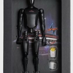 New Exclusive Tesla Diner Optimus Robot With Collectible Bag
