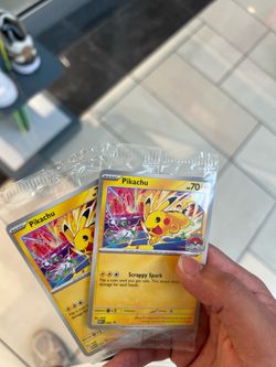 Pokémon pikachu promo cards