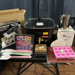 Complete Candle Making Kit – Wax Melter, Jars, Wax & Supplies
