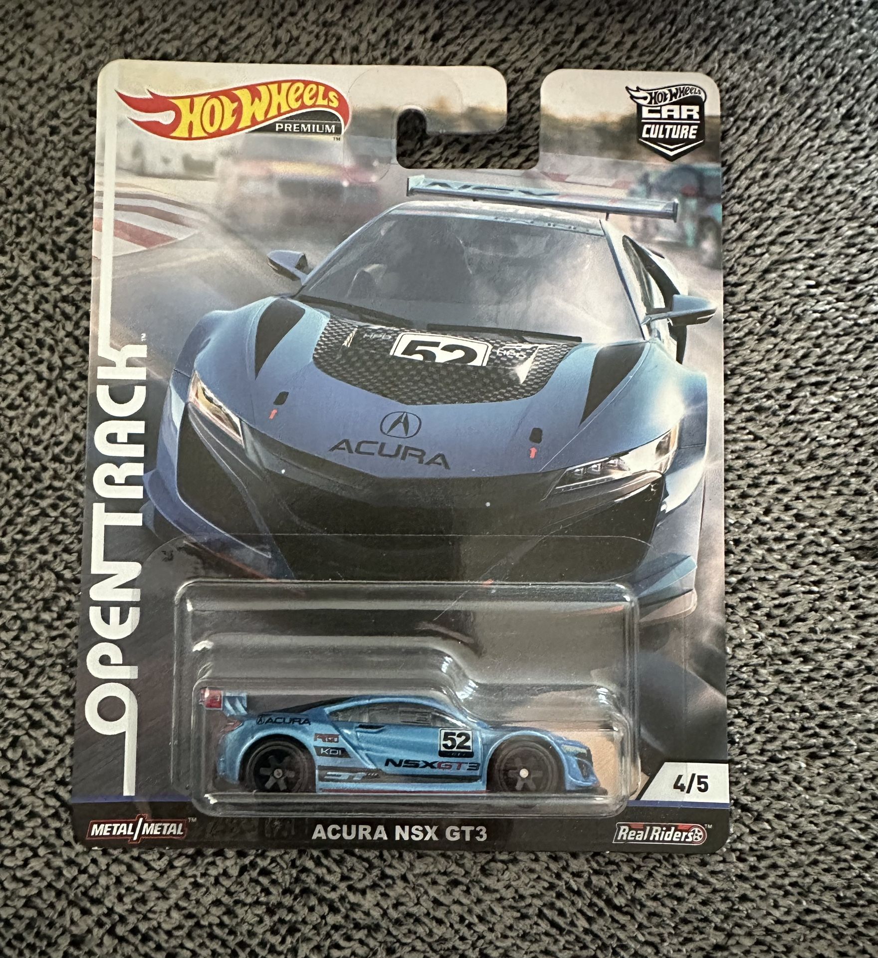 Hot Wheels Open Track Acura NSX GT3
