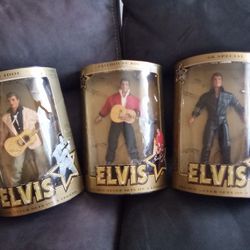 Vi ntage Elvis Dolls In Original Packaging