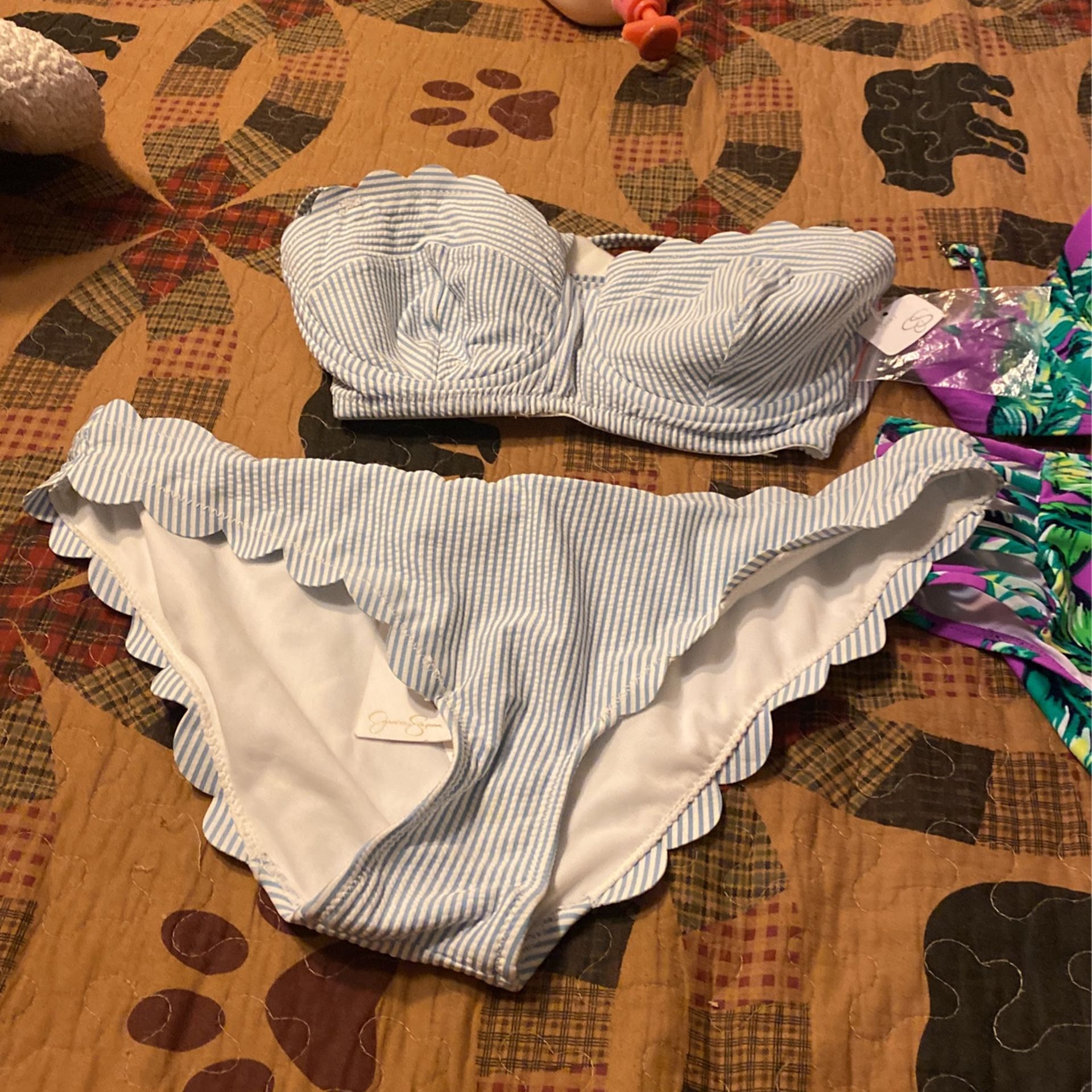 2 Extra Large Jessica Simpson Bathing Suits 25 Each