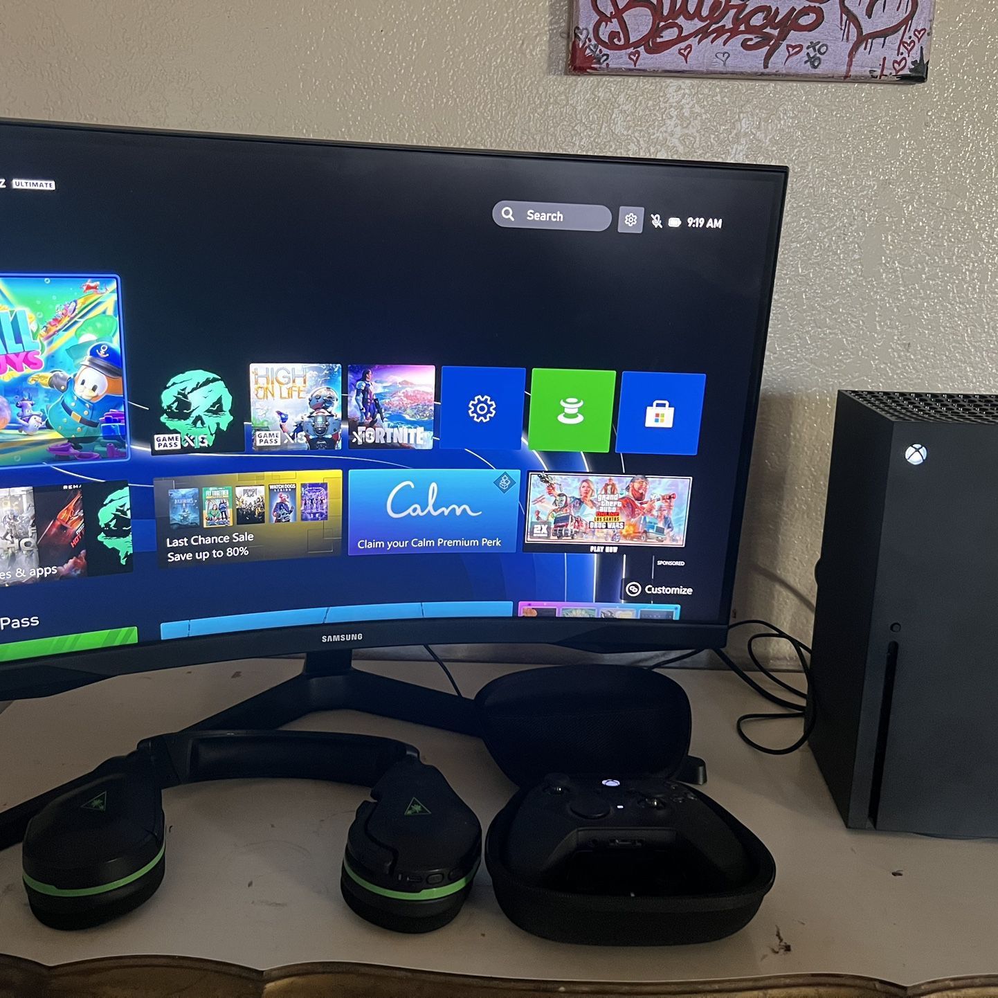 Bundle Gaming Setup, Xbox Series S, Gaming Desk, Gaming Curved Screen, 2TB  External Storage, 3 Controllers, Gaming Chair for Sale in Nicholson, GA -  OfferUp