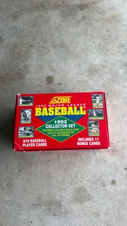 92 Score baseball card collector set