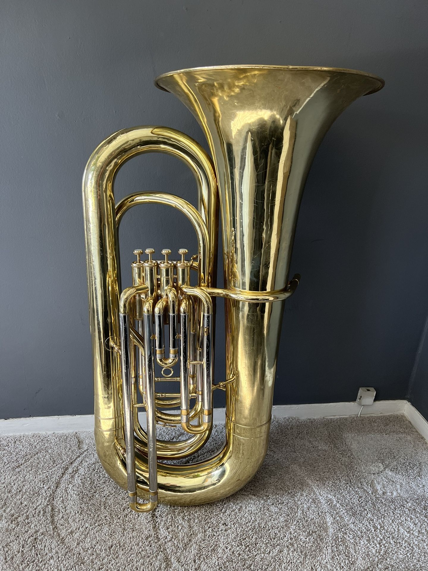 Yamaha YBB-321 BBbTuba with Case And Mouthpiece