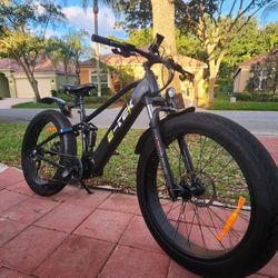 48v Fat Tire eBike MidDrive motor 30mph New Parts Refurbished -Perfect!