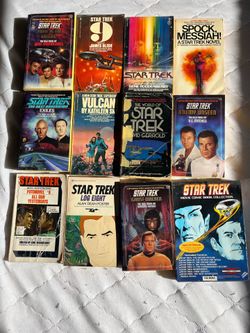 GOOD CONDITIONS: Set of Star Trek Vintage Collectible Books