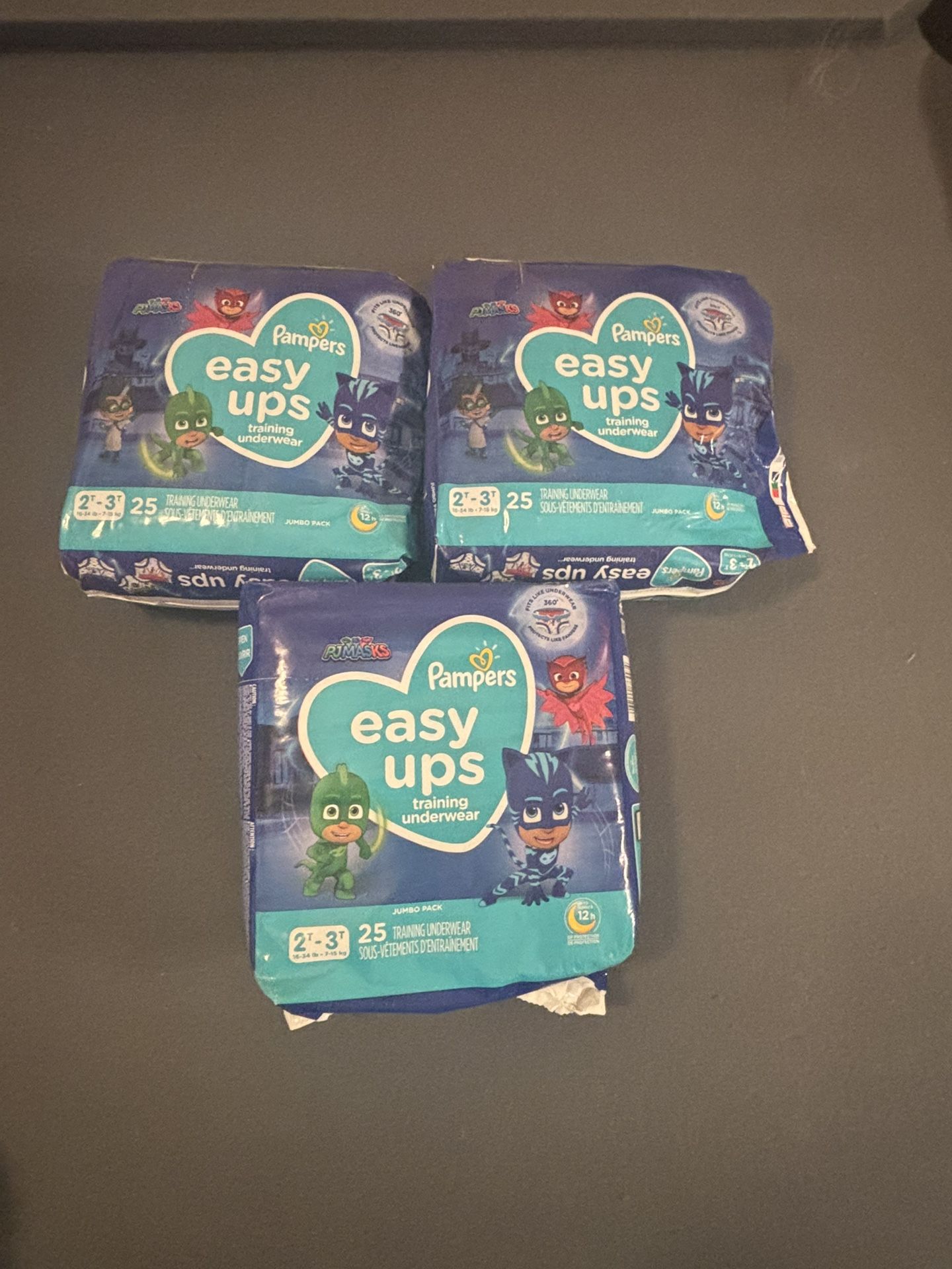 Pampers Easy Ups 5$ Each 2T-3T
