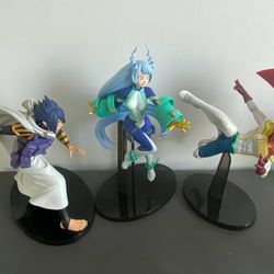 My Hero Academia/collectible set of 3 “Big Three team”: figures