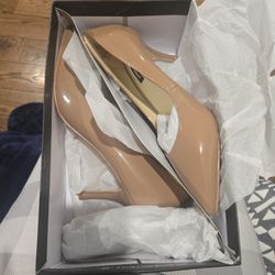 (New)Nine West Women's PatsyPump,Clay  Size8.5M