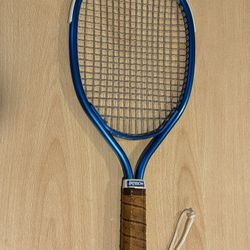 Ektelon Wisp II Racquetball Racquet Vintage Blue, Leather Grip Aluminum