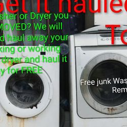 Free Washer or Dryer Removal Tucson