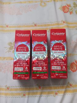 3 For $12 Colgate Pro Series Toothpaste 