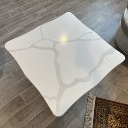 White Quartz Coffee Table