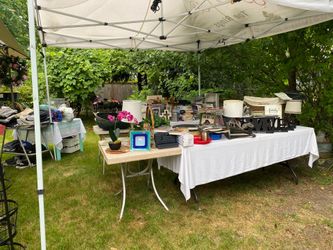 Gigantic Back Yard Sale - Multi Family at One Home July 30, 31, Aug 1, 2