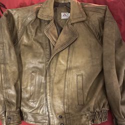 Rustic Leather Jacket