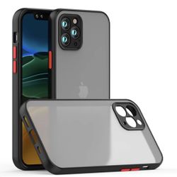 Case for iPhone 12 | iPhone 12 Pro | iPhone 12 Pro Max - Matte Transparent - Shockproof | Anti-slip