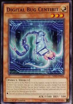 Digital Bug CentiBit Yugioh Card TCG Monster Common #SHOP13