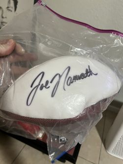 Joe Namath Signed Football