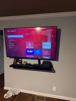 65” TCL Roku Smart TV Large Flat Screen