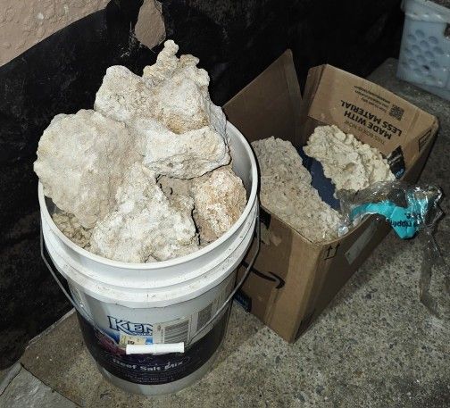 Aquarium Salt Water Rock