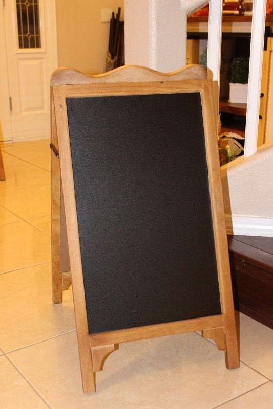 Standing Chalk Board
