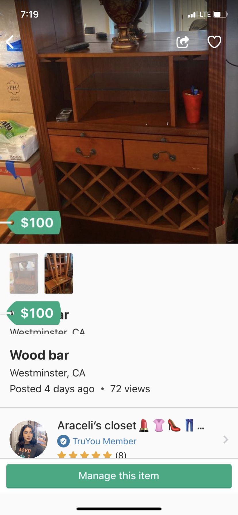wood bar