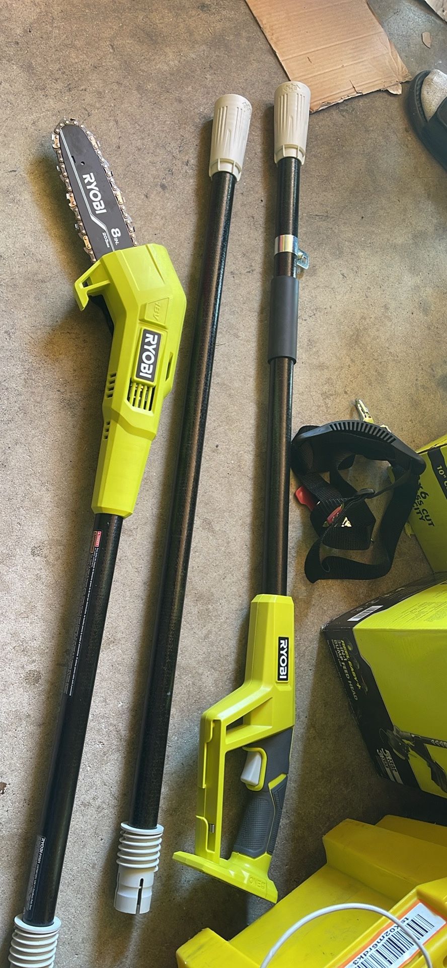 Ryobi 18 V Pole Saw 8”