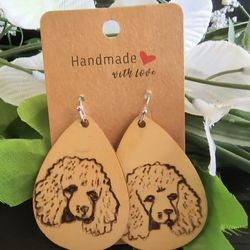 Poodle Earrings 