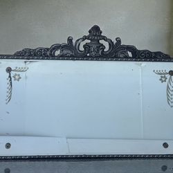 Antique 3 Panel Art Deco Mirror - 50x20 