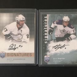 NHL Hockey Captain Autograph Cards