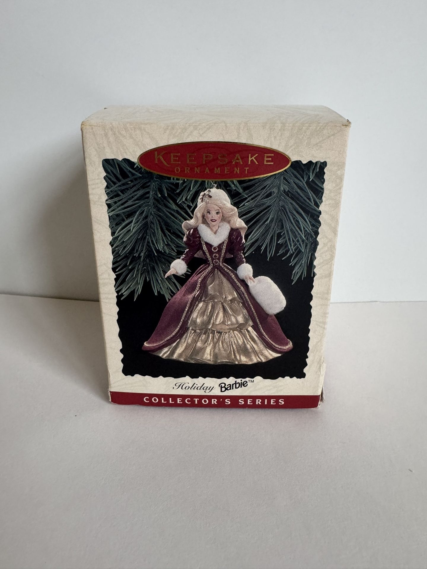 1996 Holiday Barbie Collector’s Series Hallmark Keepsake Ornament 