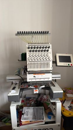 Marquee 15-Needles Commercial Embroidery Machine