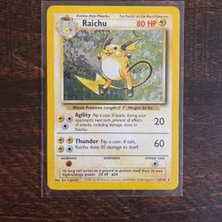 Raichu Holo - Base Set (BS)