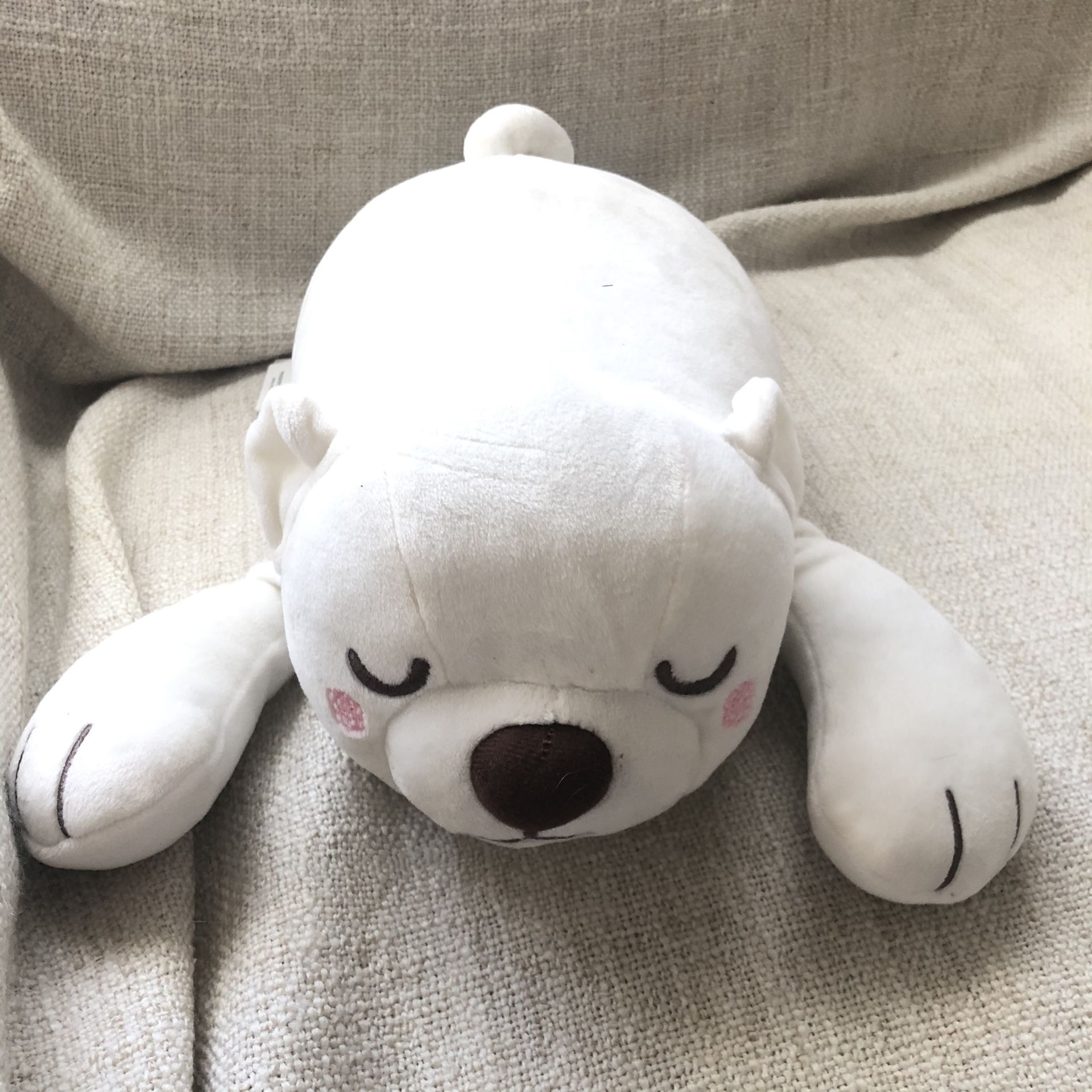 Polar bear plushie stuffed animal