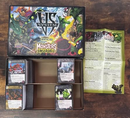 Marvel VS Monster Unleashed 4 NEW SEALED Card Packs 400 Cards just $15 
