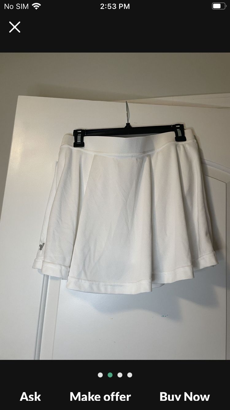Varsity Tennis Skirt