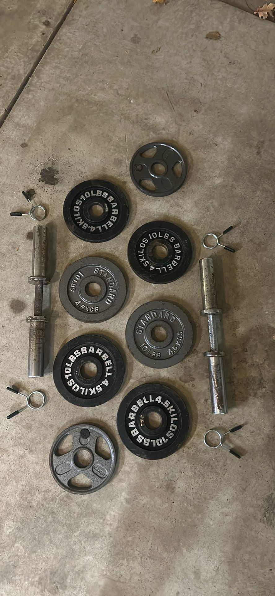 Adjustable 2in Dumbbell W/ Weights