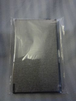 Gray CoBak protective case for a digital paper tablet,
