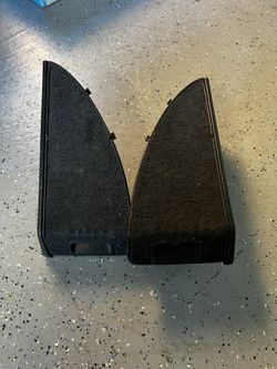 Honda CRX Rear Cargo Right and Left Compartments
