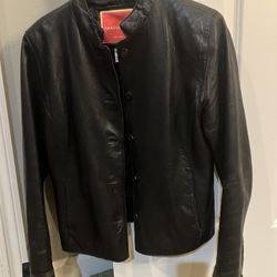 Isaac Mizrahi Leather Jacket Reduced 