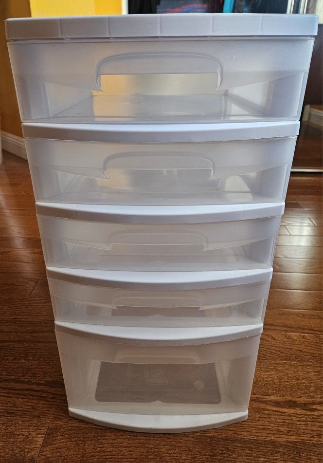 6-Drawer Plastic Storage & Organizer