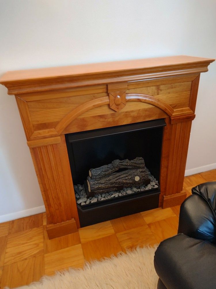 Gel Fuel Decorative Fireplace