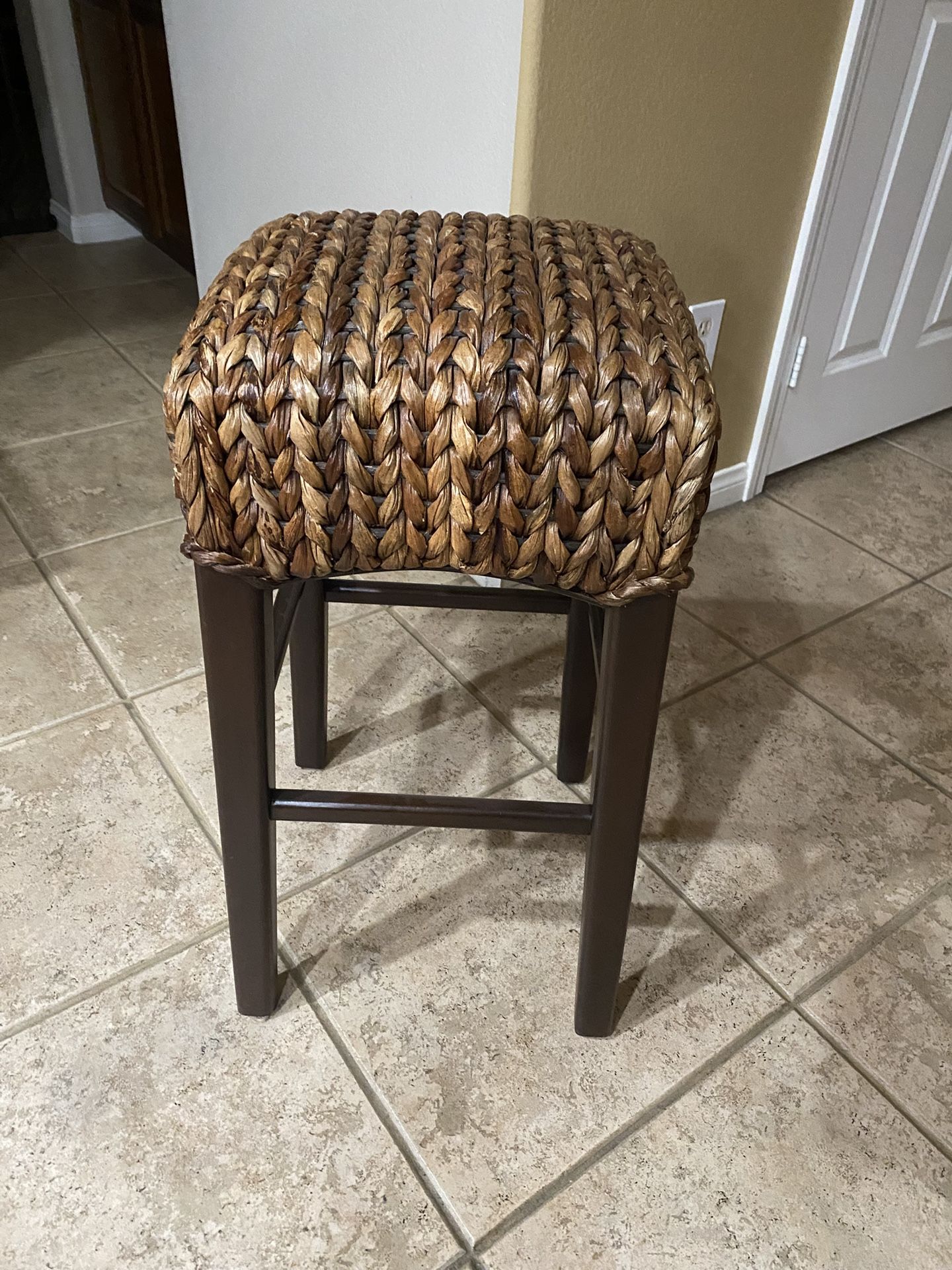 Pottery Barn Counter Sea Grass Stool
