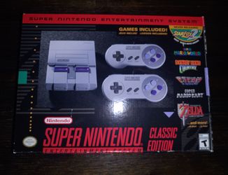 Nintendo Snes Mini System