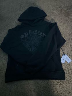 spider hoodie medium