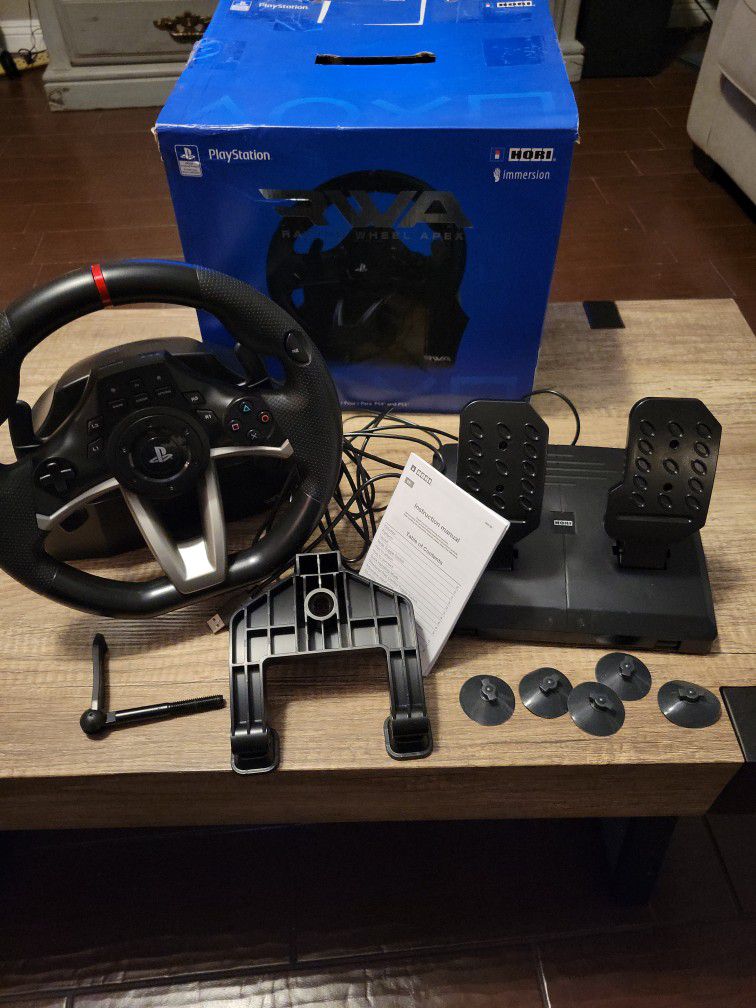 Hori Rwa Racing Wheel Apex For Playstation for Sale in Bakersfield