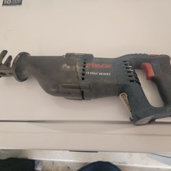 Bosch 18-volt Variable Speed Cordless Reciprocating Saw


