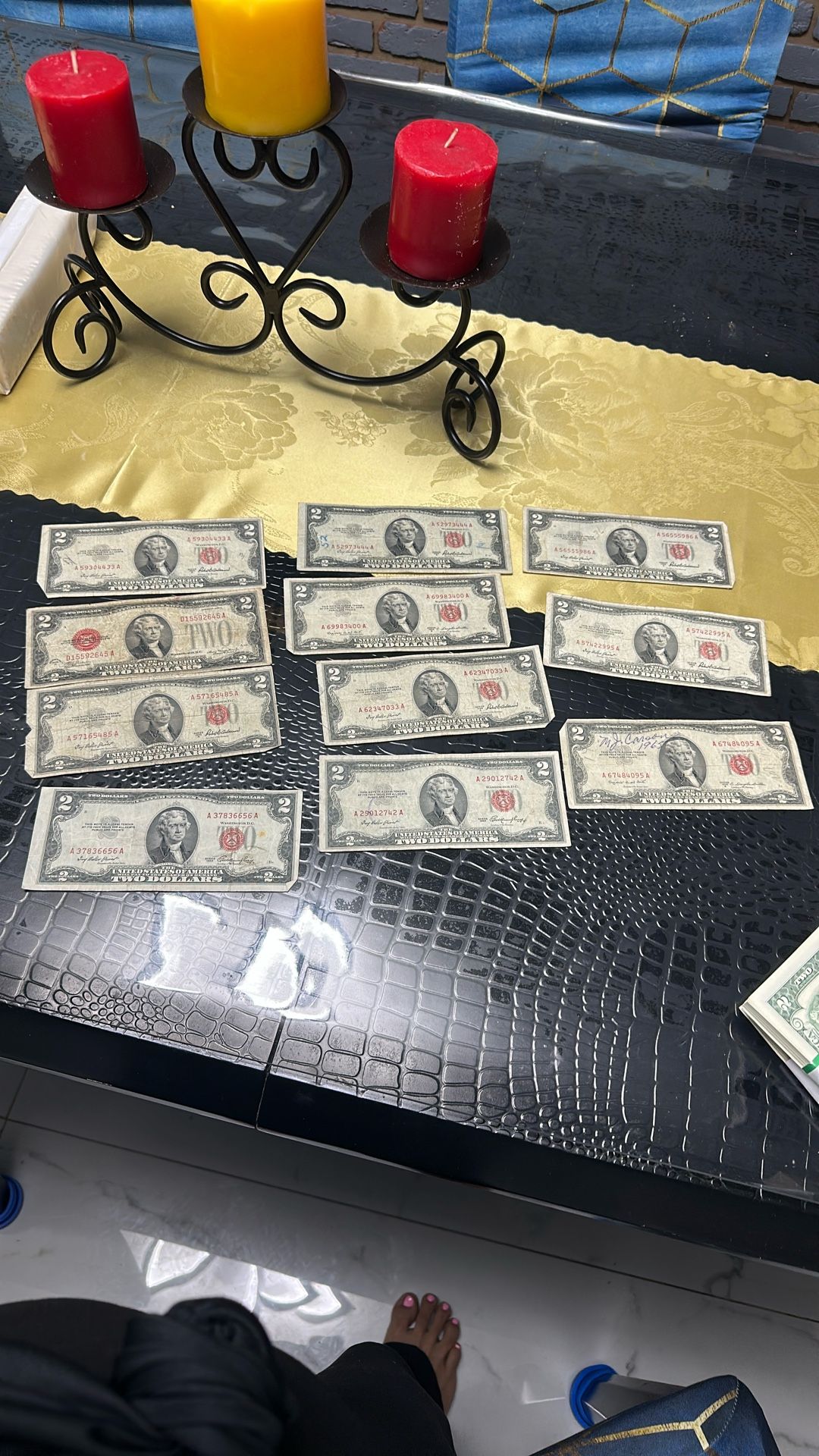 red stamp $2 bill